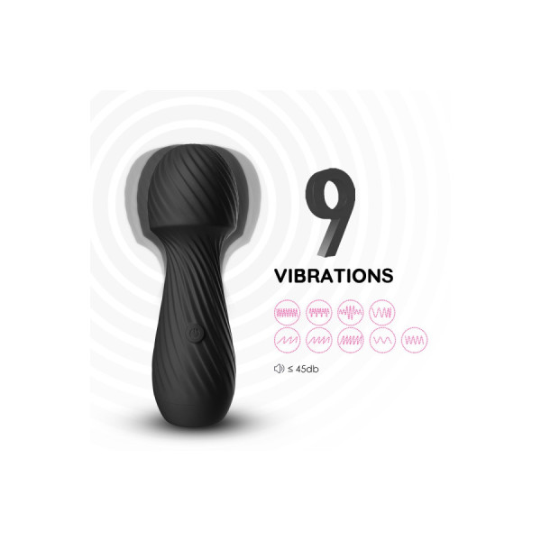 Vibromasseur Wand Massage Noir puissant – USK-W03BLK